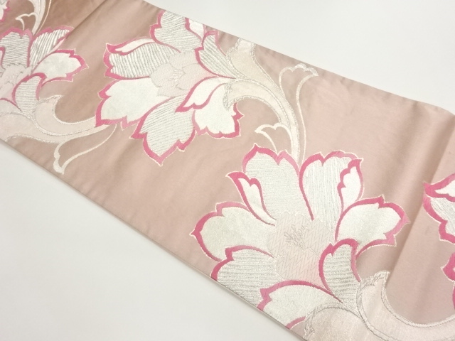 JAPANESE FUKURO OBI / WOVEN FLOWER